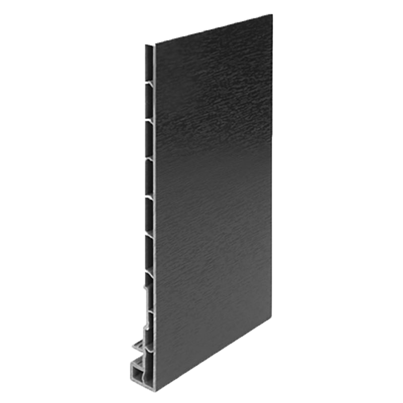 Keralit dakrandpaneel zwartgrijs