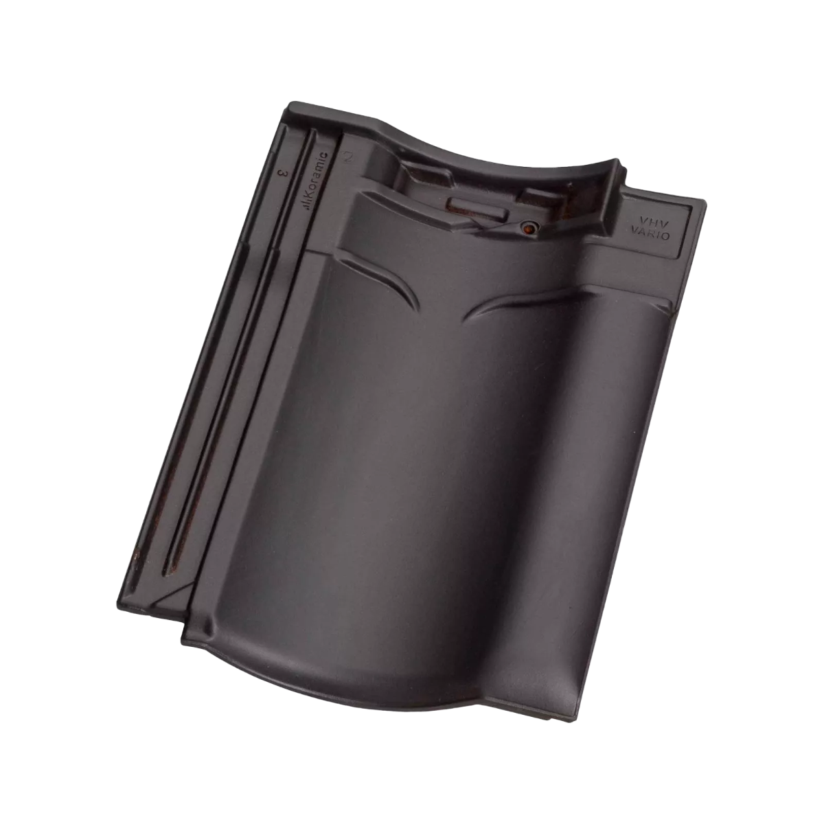 Keramische dakpan grijs