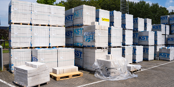 Lijmblokken kalkzandsteen