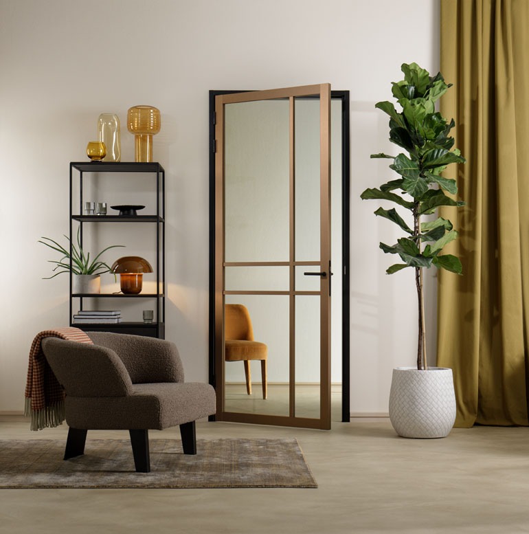 Svedex binnendeur met glas Sfeerafbeelding