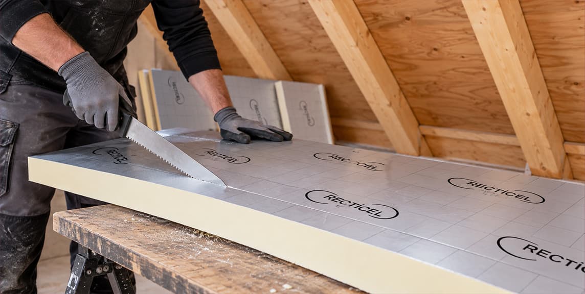 PIR_platen_op_maat_maken_schuin_dak_binnenzijde
