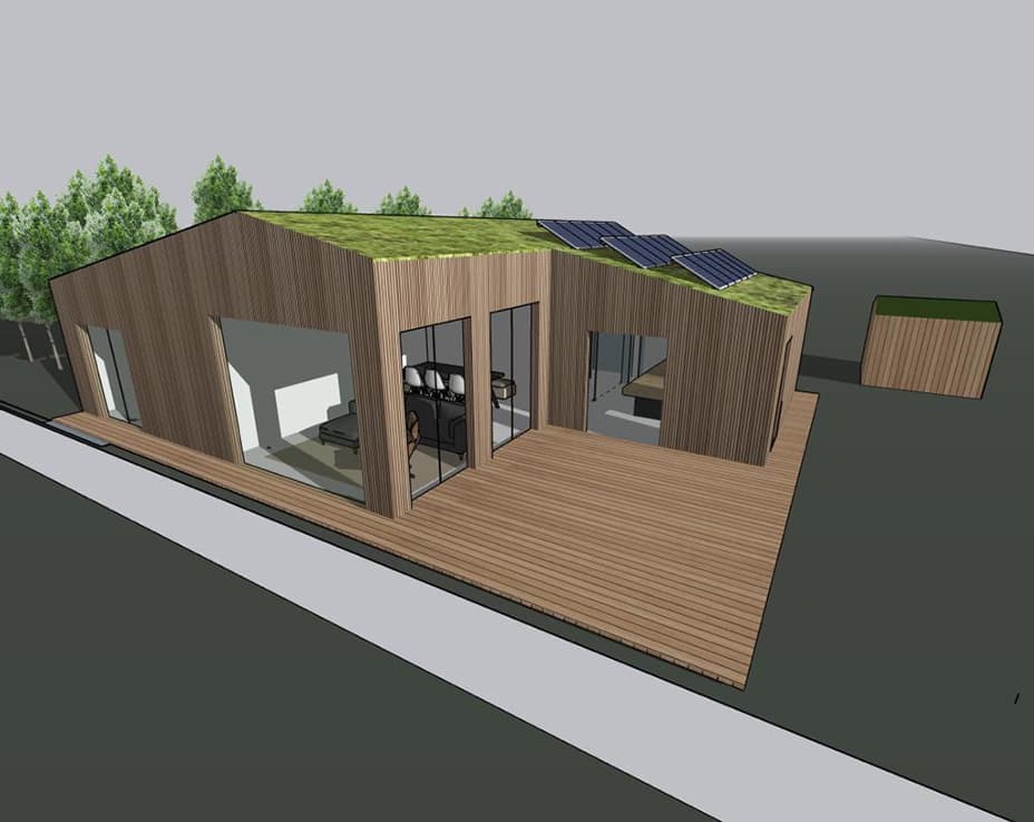 Project_houtskeletbouw_vakantiehuis_ontwerp