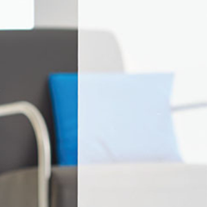 Skantrae binnendeur met satinato glas