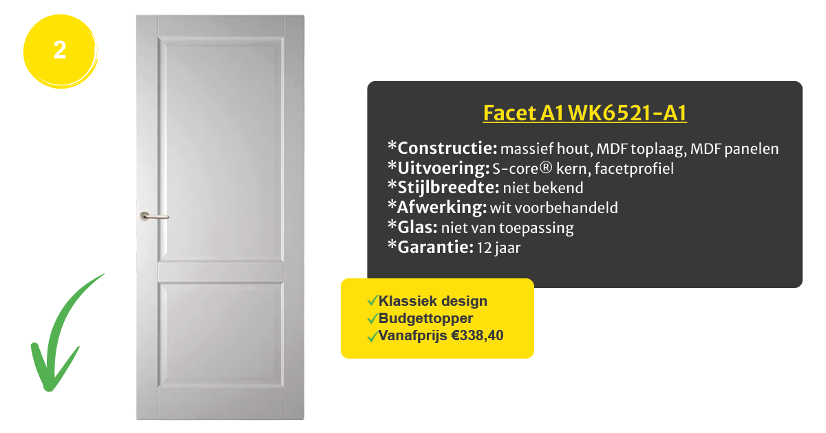 Weekamp Facet A1 WK6521-A1