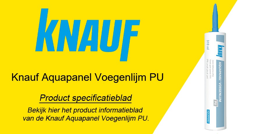 Knauf Aquapanel Voegenlijm PU - 310 ml PB