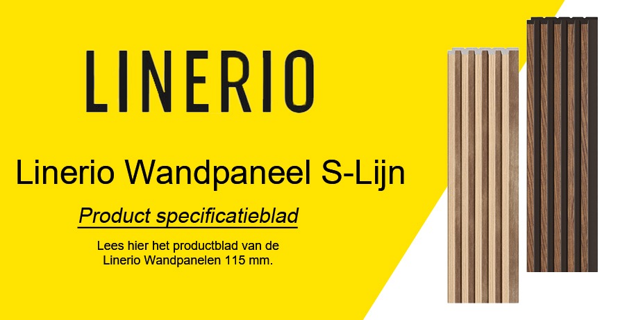 Linerio Wandpaneel S-Lijn (Art. 0810) PB