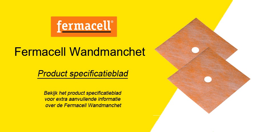 Productblad Wandmanchet