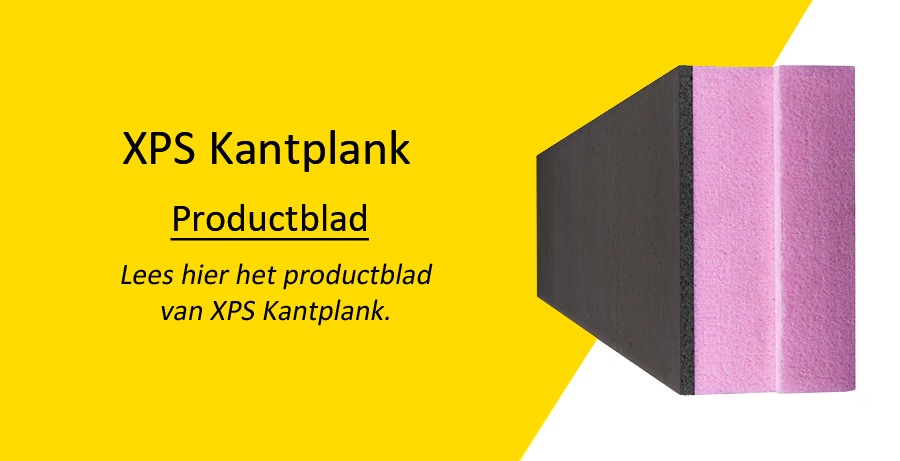 Geïsoleerde Kantplank XPS Antraciet Productblad