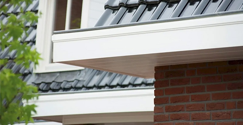 Keralit boeideel close-up Wit