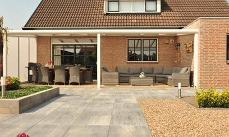 Tuintegels 60x60 voorbeeld goedkoop