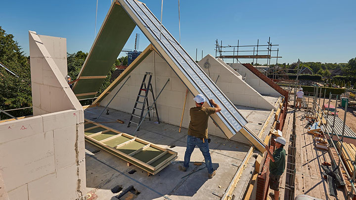 Zelfdragende dakplaten