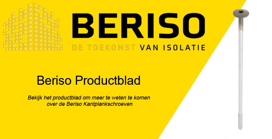 Beriso Kantplankschroeven Productblad