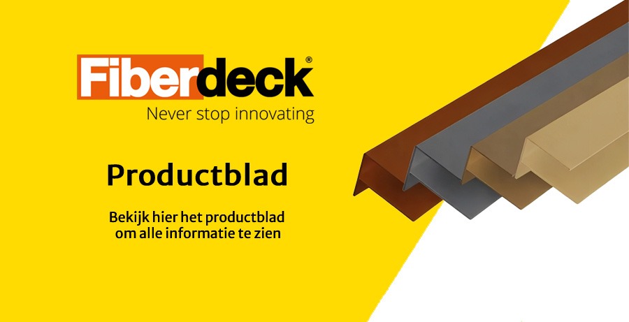 WEO Aluminium F-profiel 65x80 mm Productblad